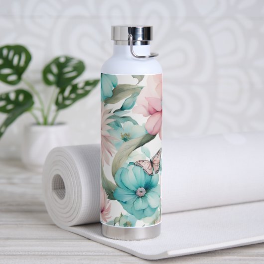 Boter en bloemen waterfles (Yoga)