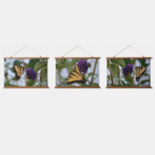 Boter en Bumblebee Fotografische Floral Hangend Wandkleed (Driedubbel)