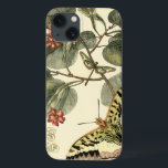 Boter en dragonfly met rode bloemen iPhone 13 hoesje<br><div class="desc">Vision Studio creëerde deze fascinerende scène van een vlinder en een libellen die vlotten in de buurt van een groep rode bloemen. Als je van natuur houdt,  moet je deze afdruk voor jezelf krijgen. Het zou ook een geweldig cadeau zijn voor iemand die speciaal is in je leven!</div>