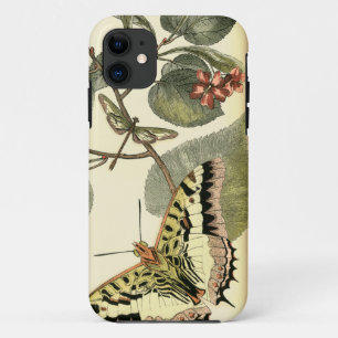 Boter en dragonfly met rode bloemen Case-Mate iPhone case