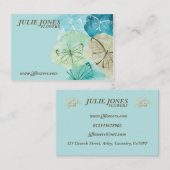 Boter en Floral / Butterfly - Visitekaartje (Voorkant / Achterkant)