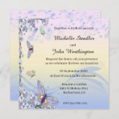 Boter en Floral Save The Date (Voorkant / Achterkant)