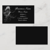 Boter en glitter visitekaartje (Voorkant / Achterkant)