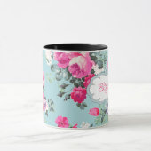 Boter en Rozen | Aangepaste naam Moederdag Mok (Midden)