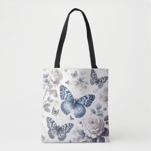 Boter en rozen tote bag (Voorkant)