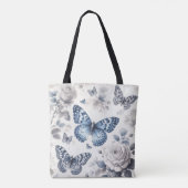Boter en rozen tote bag (Achterkant)