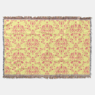 Boter en veenbes Damask Deken
