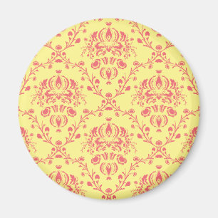 Boter en veenbes Damask Magneet