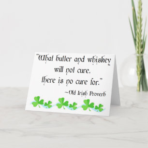 Boter en whisky kaart