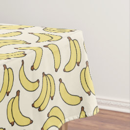 Boter Geel Banaan Cabana Retro Tropisch Tafelkleed