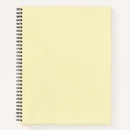 Boter Geel Effen Kleur Notitieboek