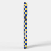 Boter geel en blauw geruit bordpatroon Case-Mate iPhone case (Achterkant / Rechts)