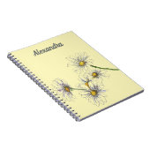 Boter Geel met naam of boodschap Notitieboek (Rechterzijde)