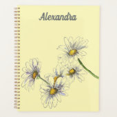 Boter Geel met naam of boodschap Planner (Voorkant)