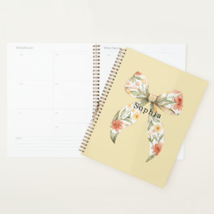 Boter Geel Rode Bloemenslinger Planner