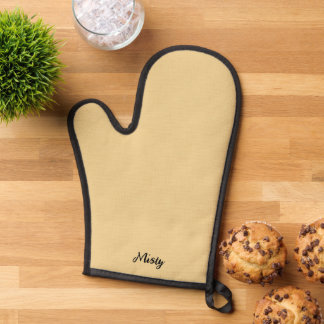 Boter geel stevig aangepaste kerst stijlvol ovenwant