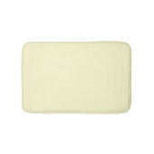 Boter Geel Stevige Kleur | Klassiek Elegant Badmat (Voorkant)