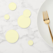 Boter Geel Stevige Kleur | Klassiek Elegant Confetti (Groep)