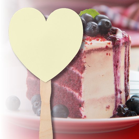 Boter Geel Stevige Kleur | Klassiek Elegant Handwaaier