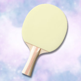 Boter Geel Stevige Kleur | Klassiek Elegant Tafeltennisbatje