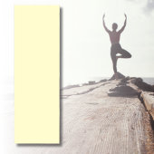 Boter Geel Stevige Kleur | Klassiek Elegant Yogamat