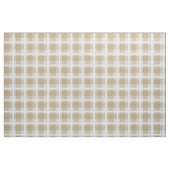 Boter geel zand Marokkaanse buffel geruit Stof (Fat Quarter)