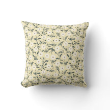 Boter Gele Crème Modern Boerderij Madeliefjes Patr