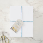 Boter Geloof Het Boter Baby Shower Dankjewel Cadeaulabel (Met Touw)