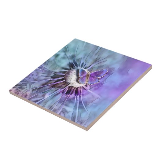 Boter in de lente tegeltje (Zijkant)