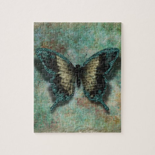 Boter in de tuin legpuzzel (Verticaal)