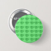 Boter in groen ronde button 5,7 cm (Voorkant /achterkant)