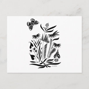 Boter in het gras briefkaart