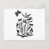 Boter in het gras briefkaart (Voorkant)