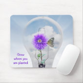 Boter in lichte lamp muismat (Met muis)