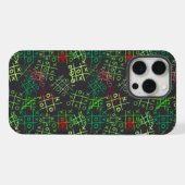 boter kaas en eieren patroon.Groen.B2 DGrijs BG iPhone Hoesje (Achterkant horizontaal)