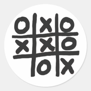 Boter, Kaas en Eieren Ronde Sticker
