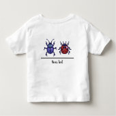 Boter, kaas en kevertjes. Pixelart Kinder Shirts (Achterkant)