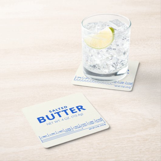 Boter Kartonnen Onderzetters (Insitu)