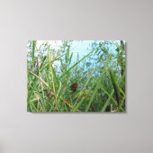 Boter langs de rivier canvas afdruk (Voorkant)