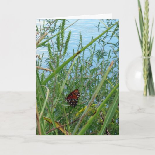 Boter langs de rivier kaart (Voorkant)