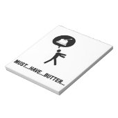 Boter Lover Notitieblok (Linkerzijde)