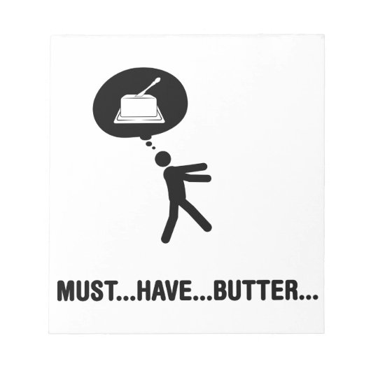 Boter Lover Notitieblok (Voorkant)