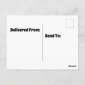 Boter maakt voedsel smaken beter TellingItLikeItIs Briefkaart (Achterkant)