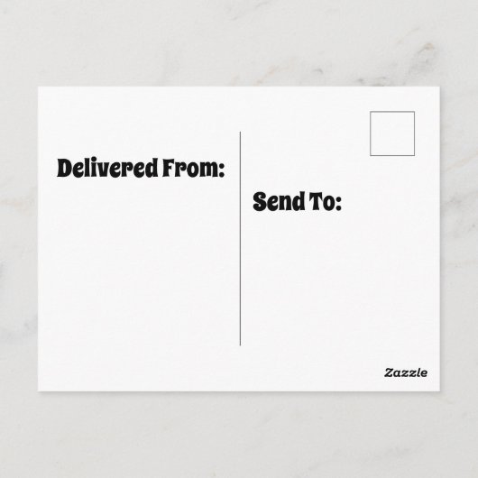 Boter maakt voedsel smaken beter TellingItLikeItIs Briefkaart (Achterkant)