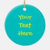 boter me in toast keramisch ornament (Achterkant)