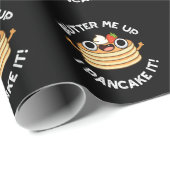 Boter me op als je het taart... grappig eten pun D Cadeaupapier (Rol Hoek)