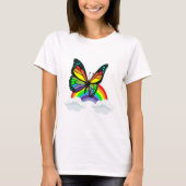 Boter met regenboog t-shirt (Voorkant)