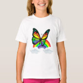 Boter met regenboog t-shirt (Voorkant)