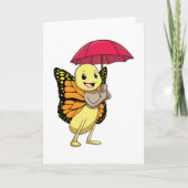 Boter met Umbrella Kaart (Voorkant)
