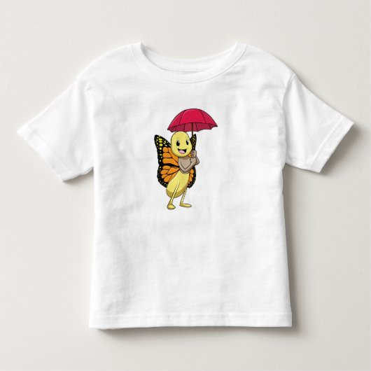 Boter met Umbrella Kinder Shirts (Voorkant)